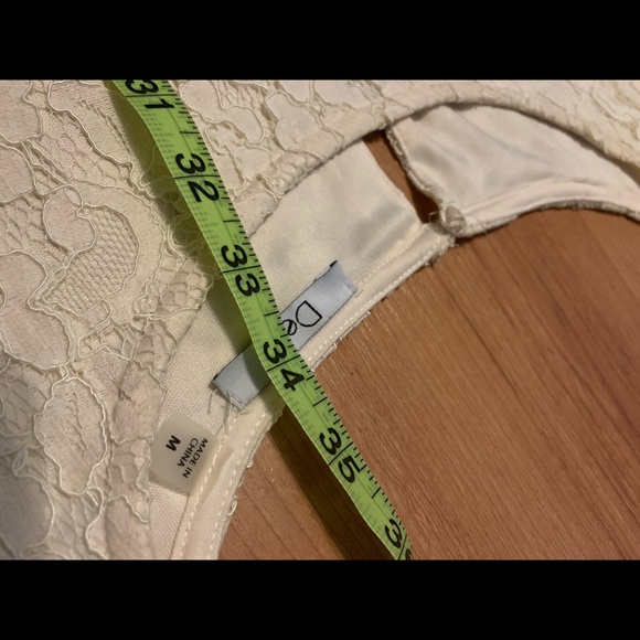 White Lace Dress - Picture 5 of 5